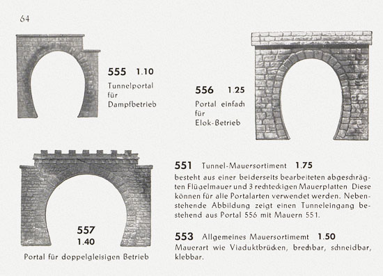 Seite 64 Faller Katalog 1956 856