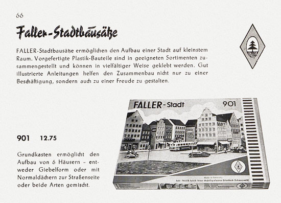 Seite 66 Faller Katalog 1956 856