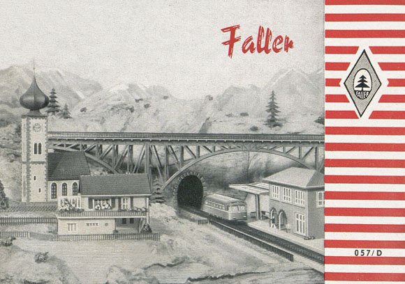 Faller Prospekt 057 D 1957