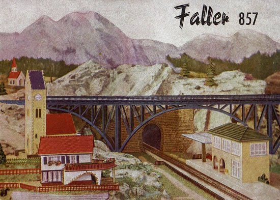 Seite 1 Faller Katalog 1957 857