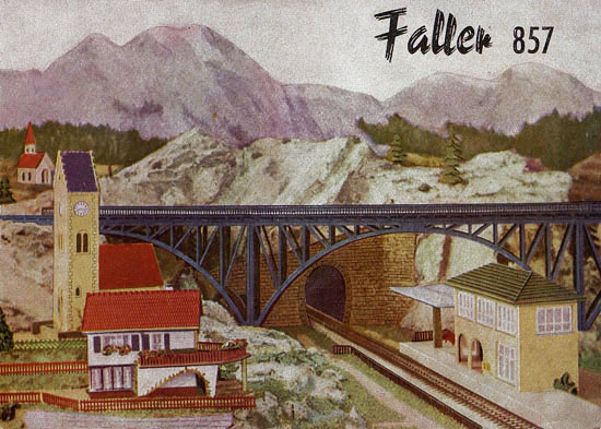 Faller Katalog 1957 857