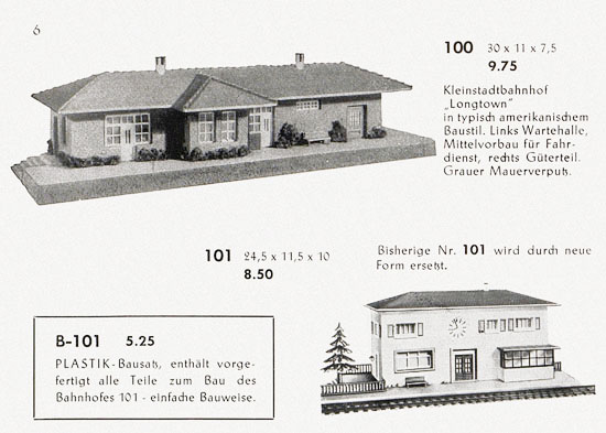 Seite 6 Faller Katalog 1957 857
