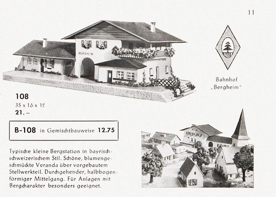 Seite 13 Faller Katalog 1957 857