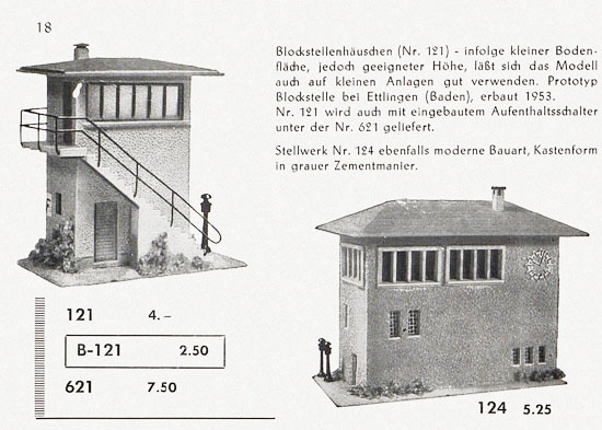 Faller Katalog 1957 857