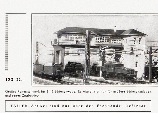 Seite 21 Faller Katalog 1957 857