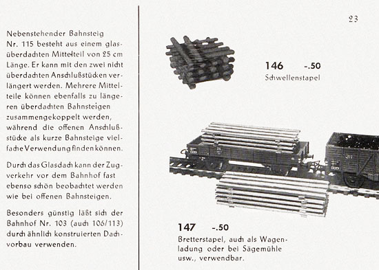 Faller Katalog 1957 857