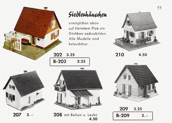 Seite 27 Faller Katalog 1957 857