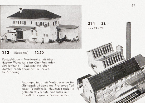 Seite 29 Faller Katalog 1957 857