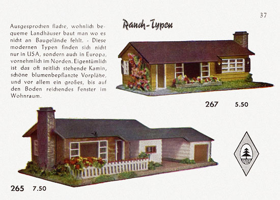 Seite 39 Faller Katalog 1957 857