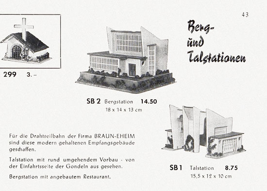 Seite 45 Faller Katalog 1957 857