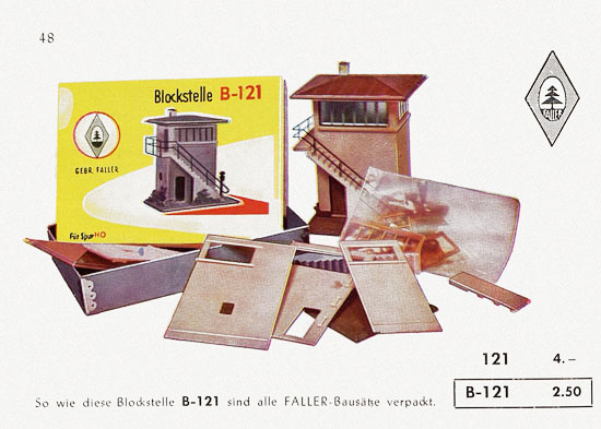 Seite 50 Faller Katalog 1957 857