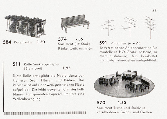 Seite 57 Faller Katalog 1957 857