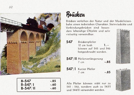 Seite 62 Faller Katalog 1957 857