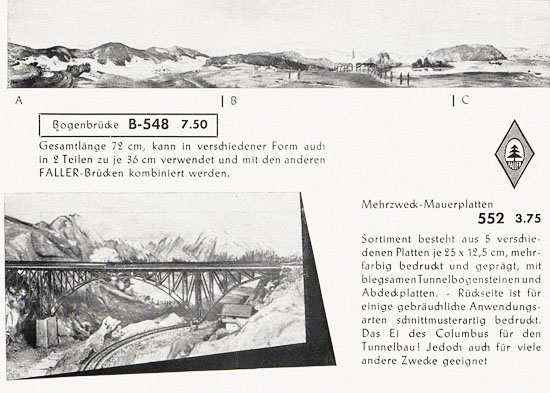 Seite 64 Faller Katalog 1957 857