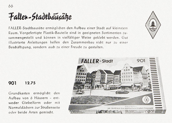 Seite 68 Faller Katalog 1957 857