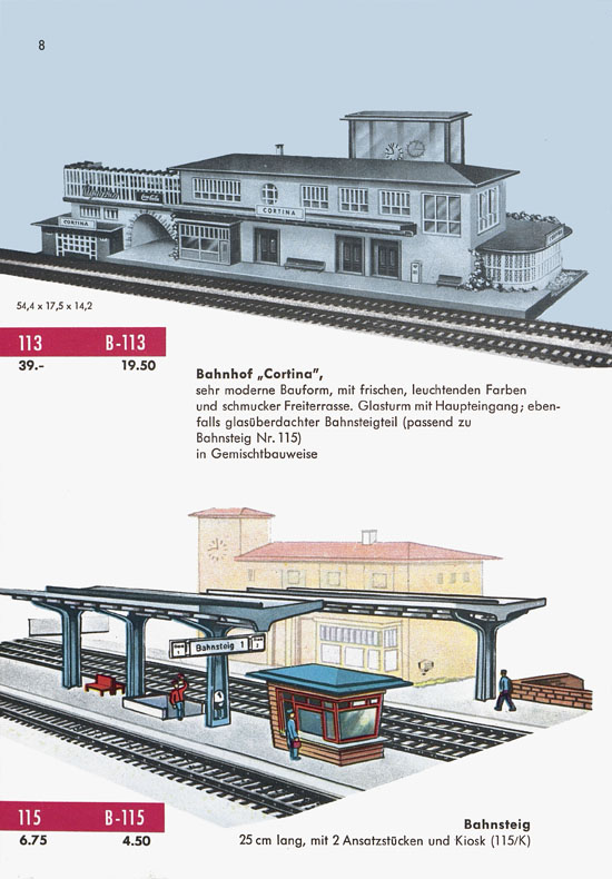 Seite 10 Faller Katalog 1959
