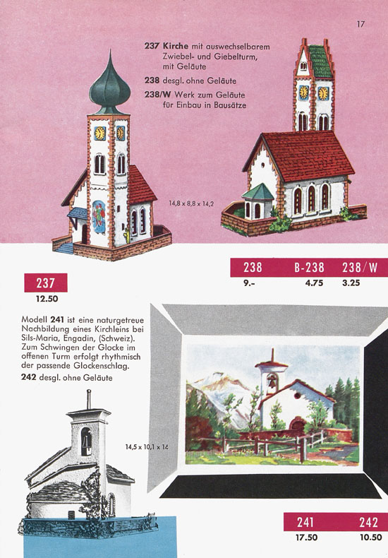 Seite 19 Faller Katalog 1959