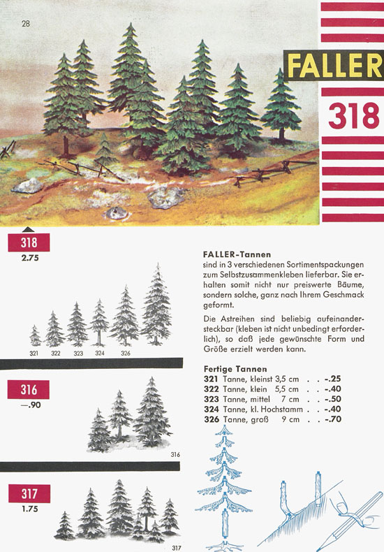 Seite 30 Faller Katalog 1959