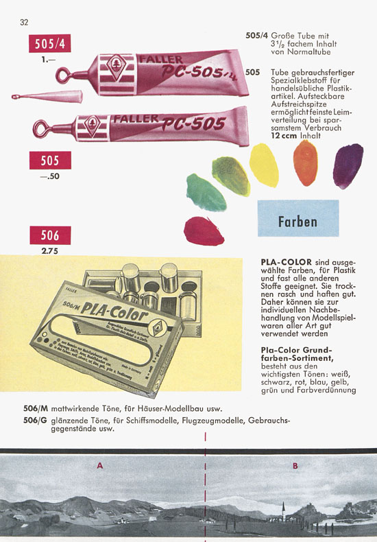 Seite 34 Faller Katalog 1959