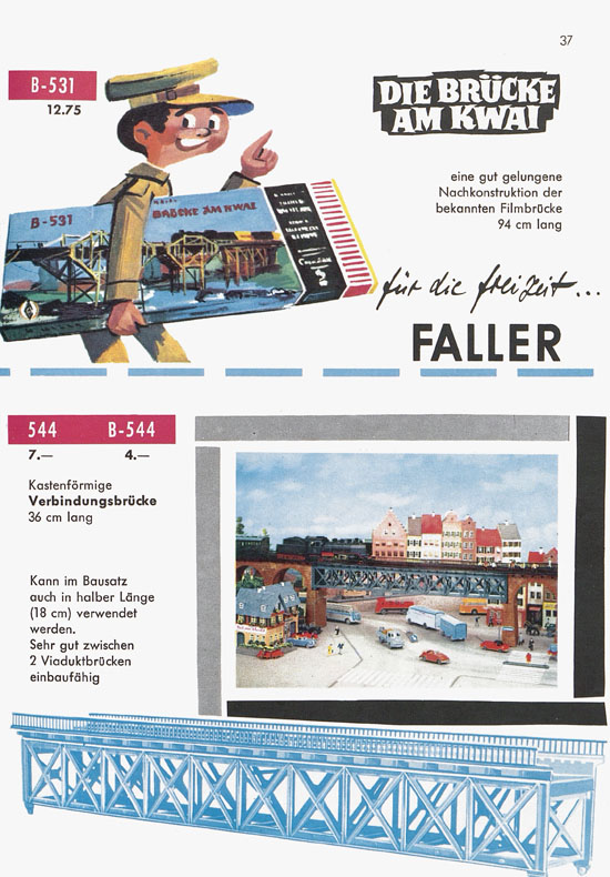 Seite 39 Faller Katalog 1959