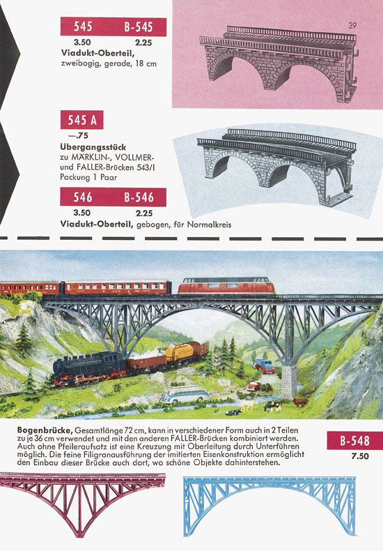 Seite 41 Faller Katalog 1959