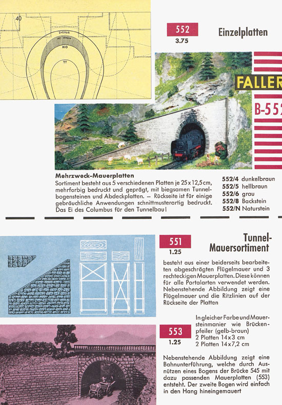 Seite 42 Faller Katalog 1959
