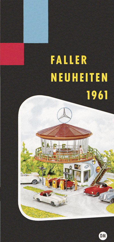 Seite 1 Faller Neuheiten-Katalog 1961