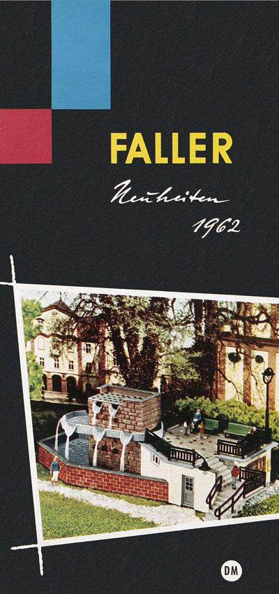 Faller Neuheiten-Katalog 1962