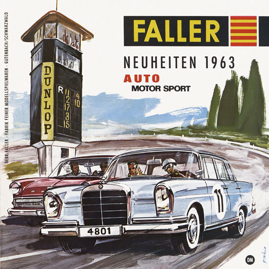 Seite 1 Faller Neuheiten-Katalog 1963