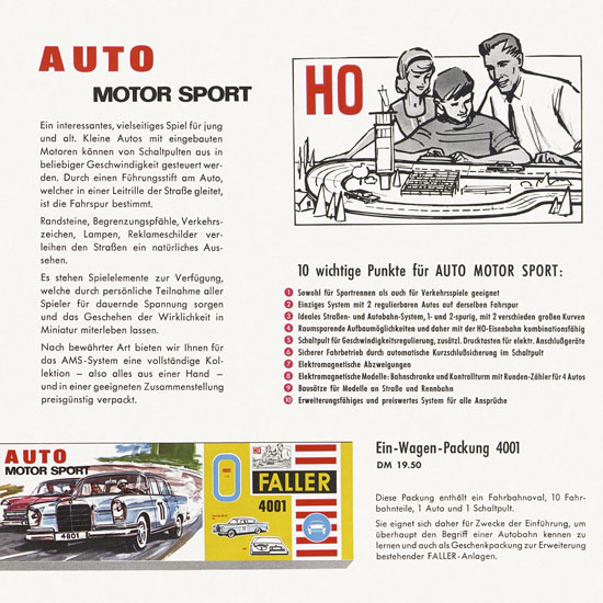 Seite 2 Faller Neuheiten-Katalog 1963