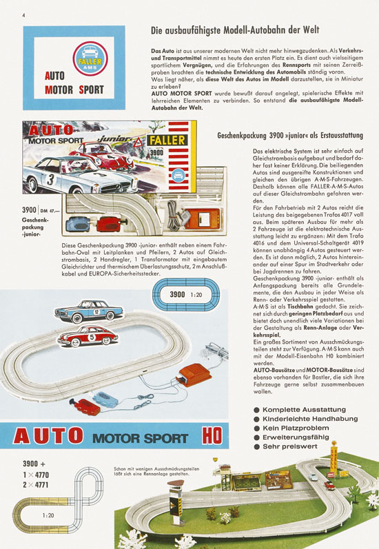 Seite 4 Faller Katalog 1967