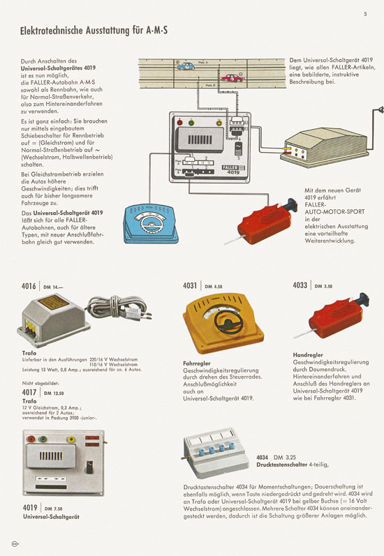 Faller Katalog 1967