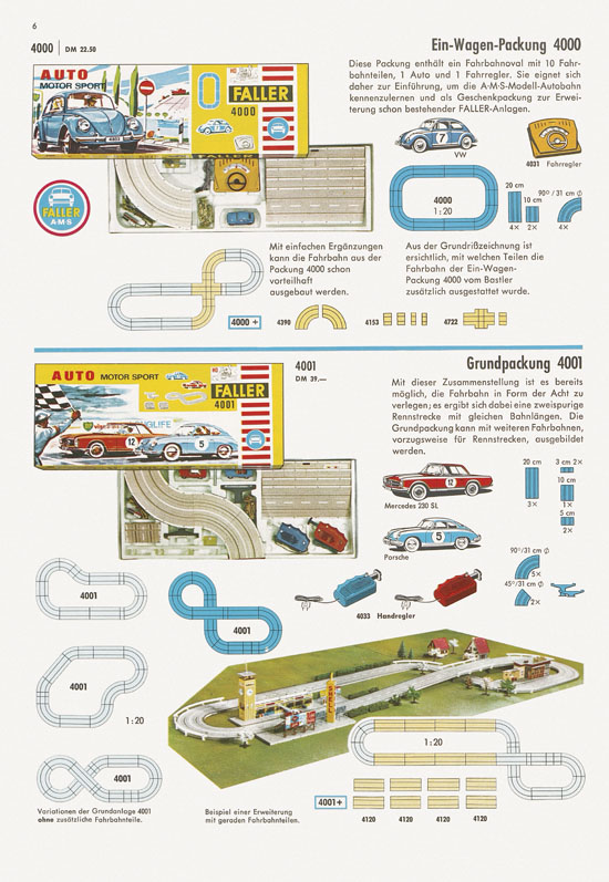 Seite 6 Faller Katalog 1967
