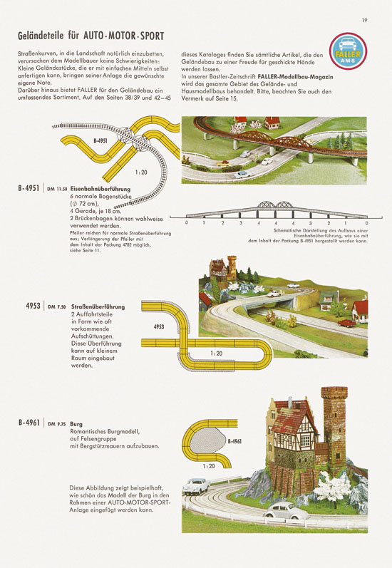 Seite 19 Faller Katalog 1967