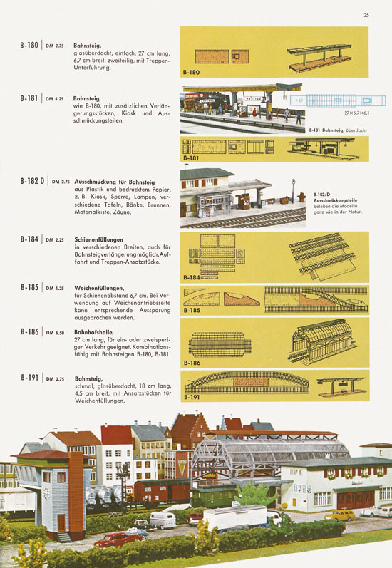 Seite 25 Faller Katalog 1967