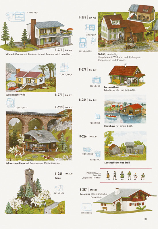 Faller Katalog 1967