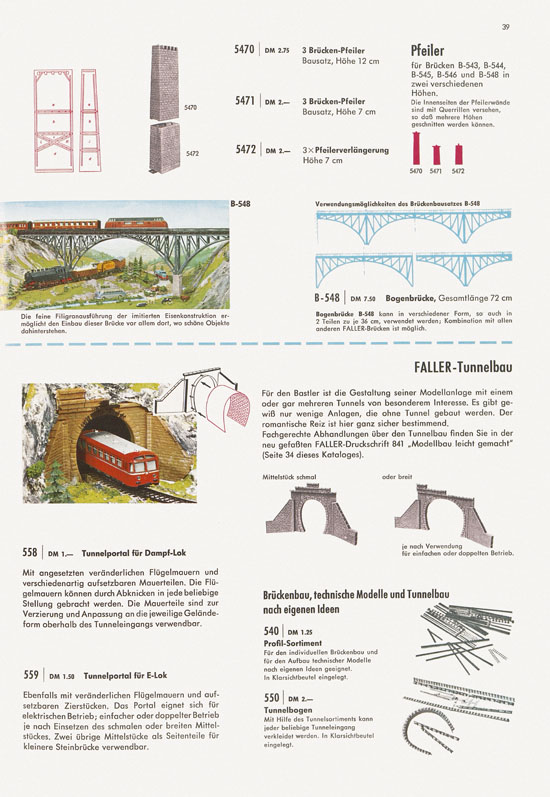 Faller Katalog 1967