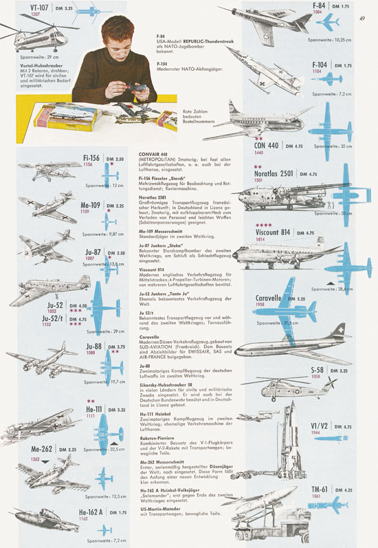 Seite 49 Faller Katalog 1967