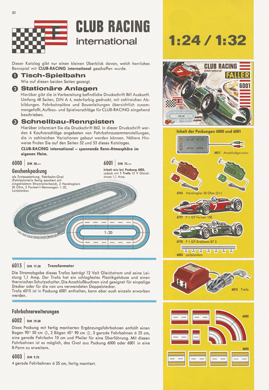 Seite 50 Faller Katalog 1967