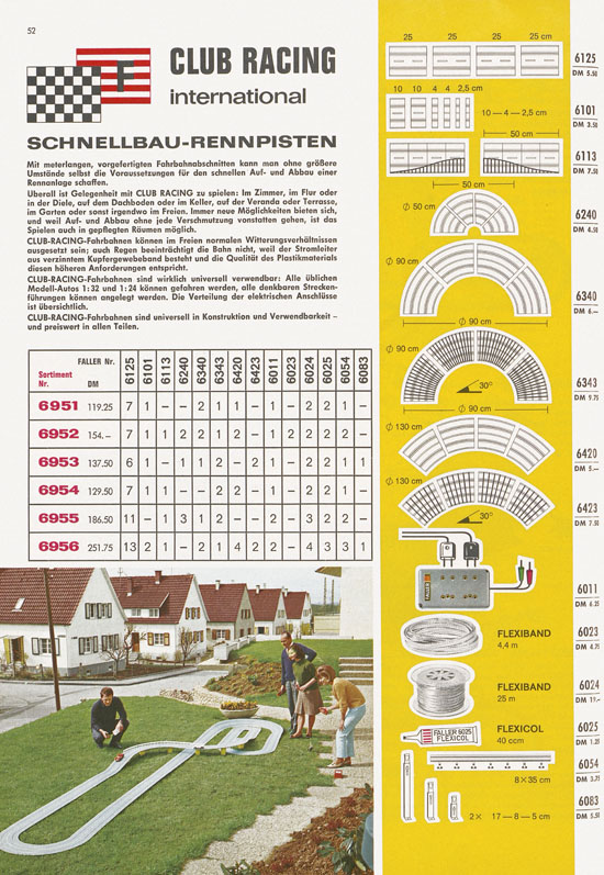 Seite 52 Faller Katalog 1967