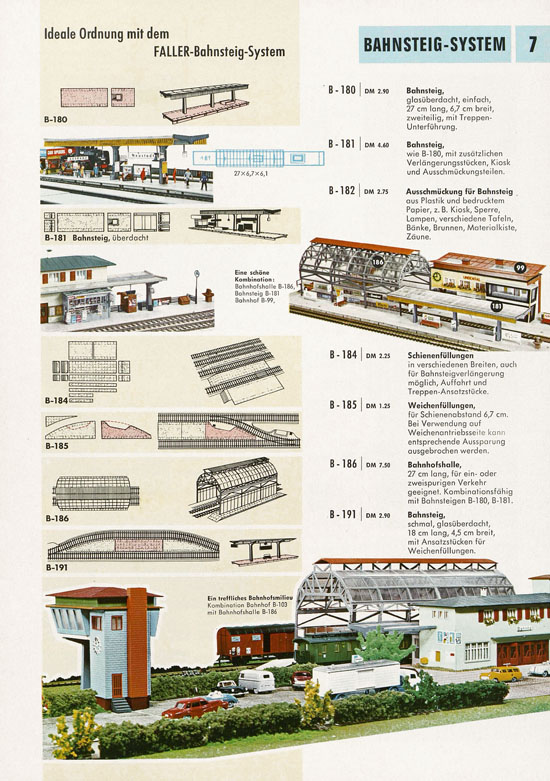 Faller Katalog 1968