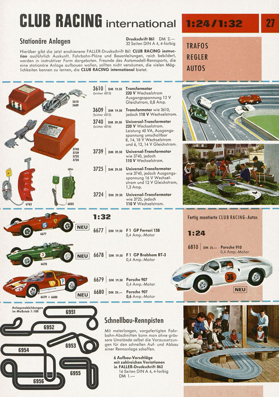 Faller Katalog 1968