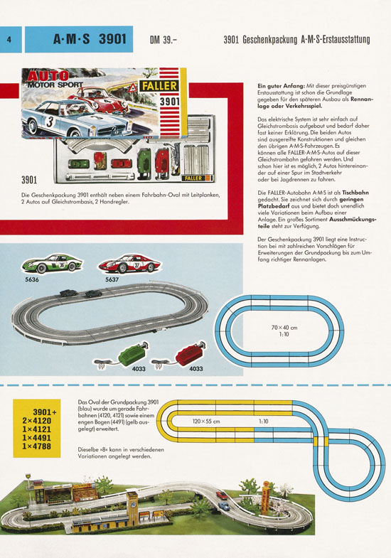 Seite 4 Faller Katalog 1969-1970