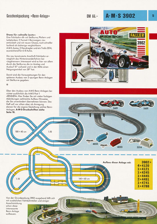 Seite 5 Faller Katalog 1969-1970