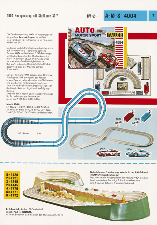 Seite 7 Faller Katalog 1969-1970