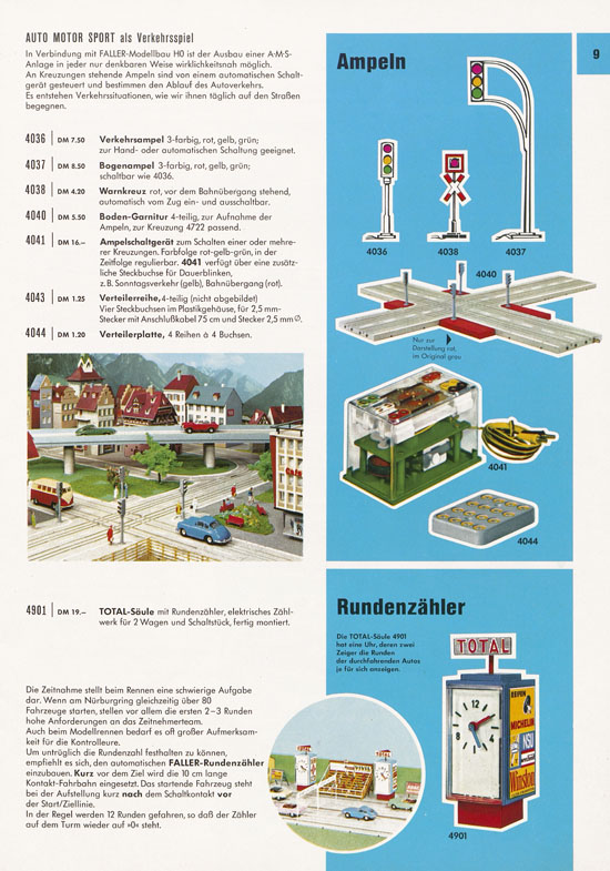 Faller Katalog 1969-1970