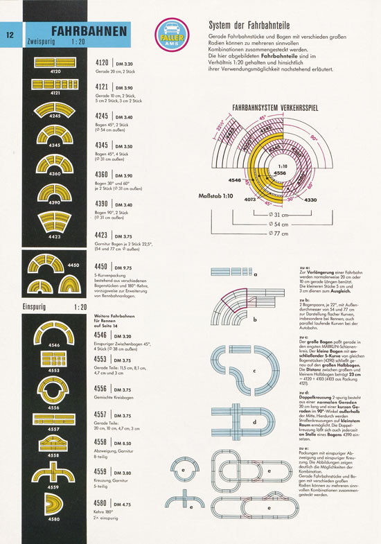 Seite 12 Faller Katalog 1969-1970