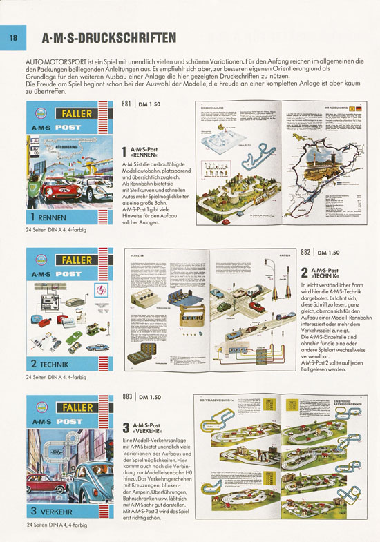 Seite 18 Faller Katalog 1969-1970