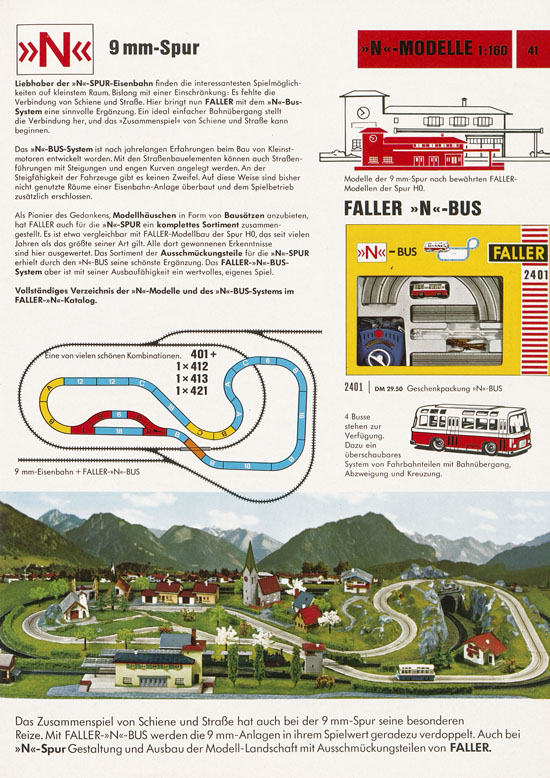 Faller Katalog 1969-1970