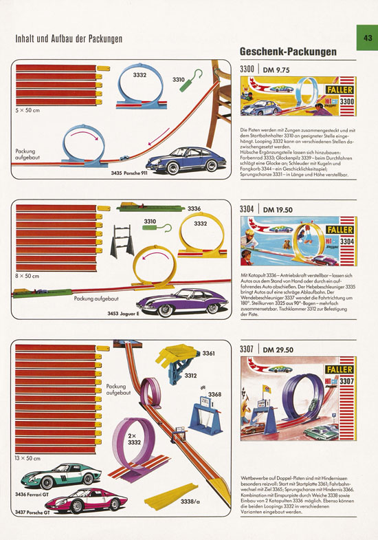 Seite 43 Faller Katalog 1969-1970